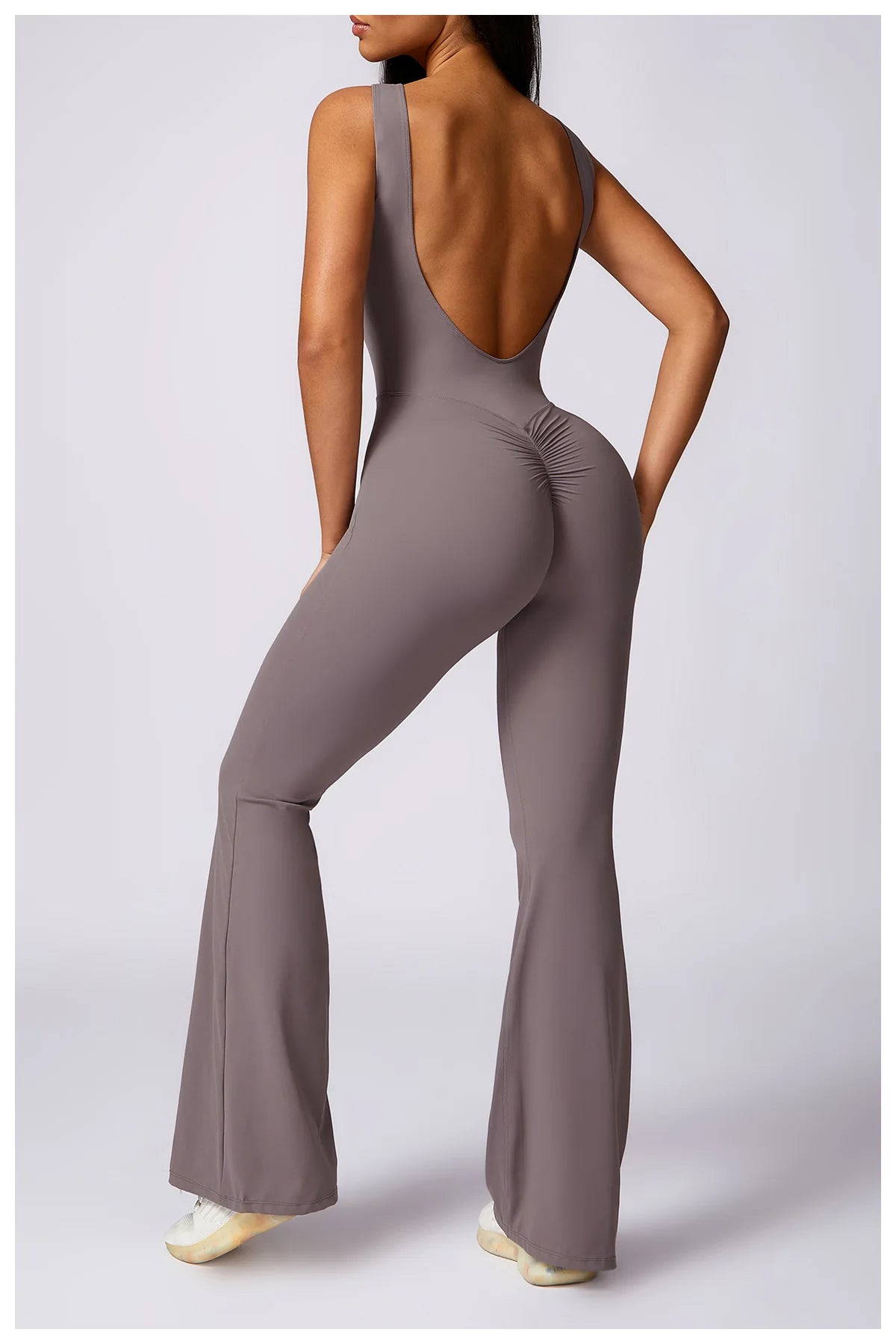 Macacão Fitness Feminino Scrunch Butt Sem Manga – One Piece Push Up | Fit Diamond