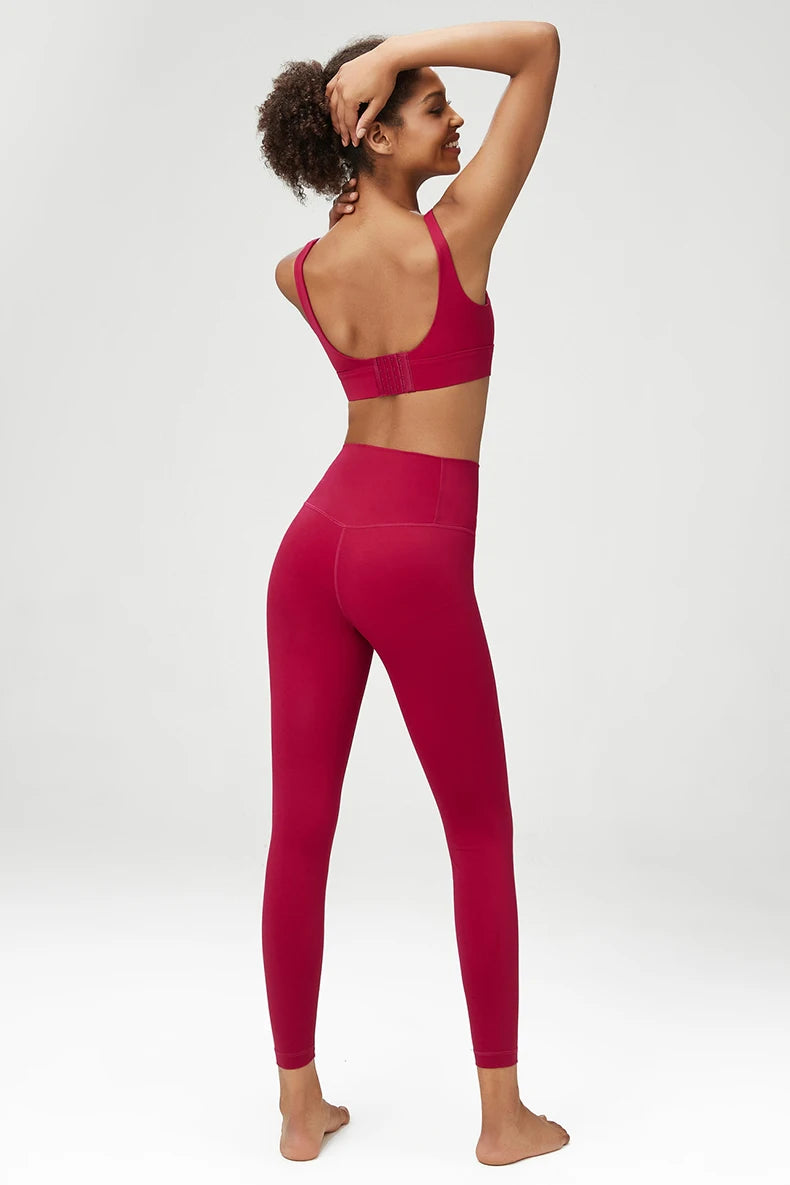 Conjunto Fitness Feminino 2 Peças Fit Diamond – Buttery Soft Slim Fit Respirável