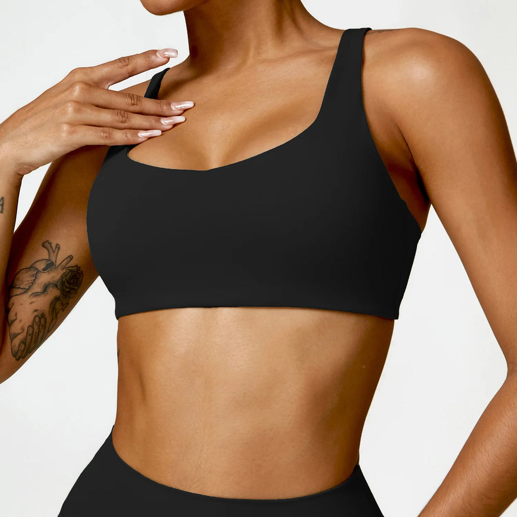 Top Alças Firmes Fit Diamond | Sexy Push Up, Respirável e Conforto Total