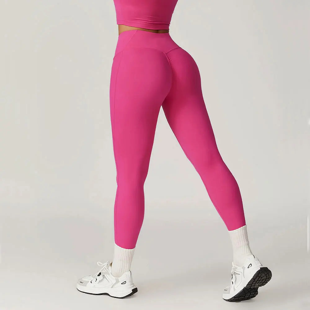 Legging Bubble Butt – Cintura Alta, Levanta Bumbum, Super Elástica para Treinos e Yoga