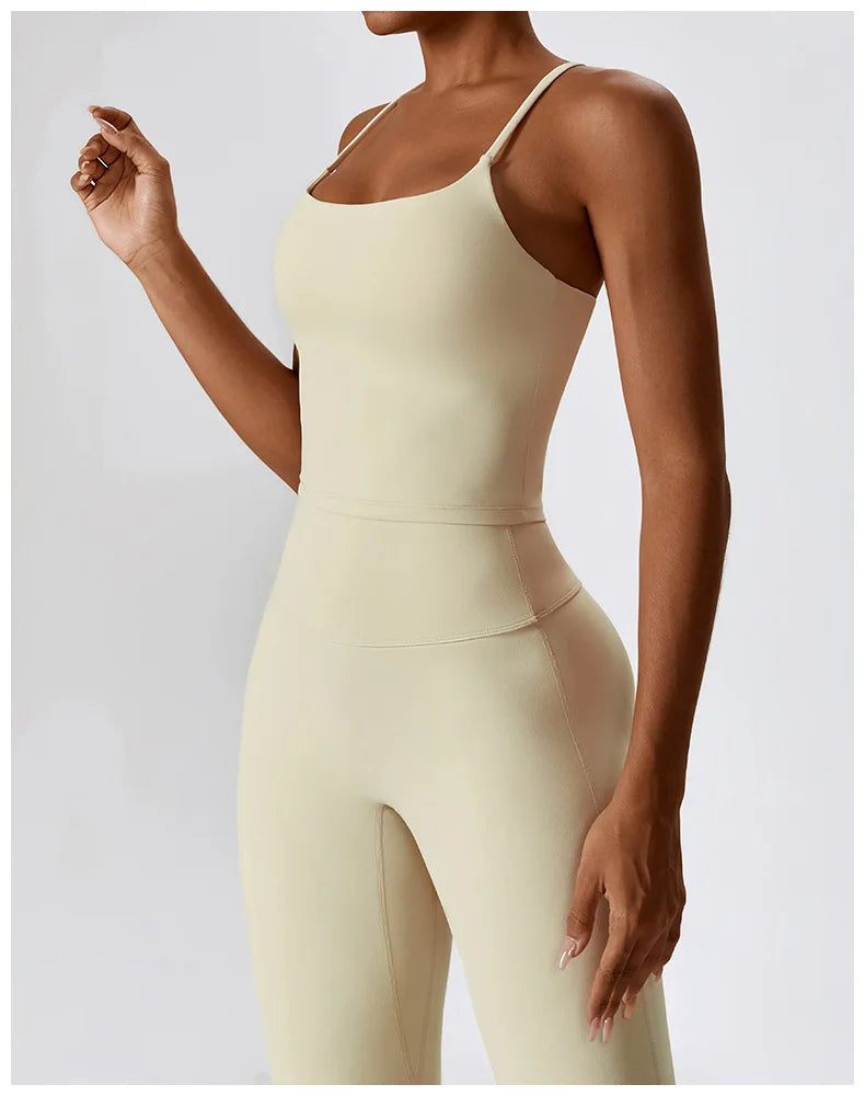 Top Esportivo Feminino Fit Diamond | Beauty Back, Push Up e Respirável