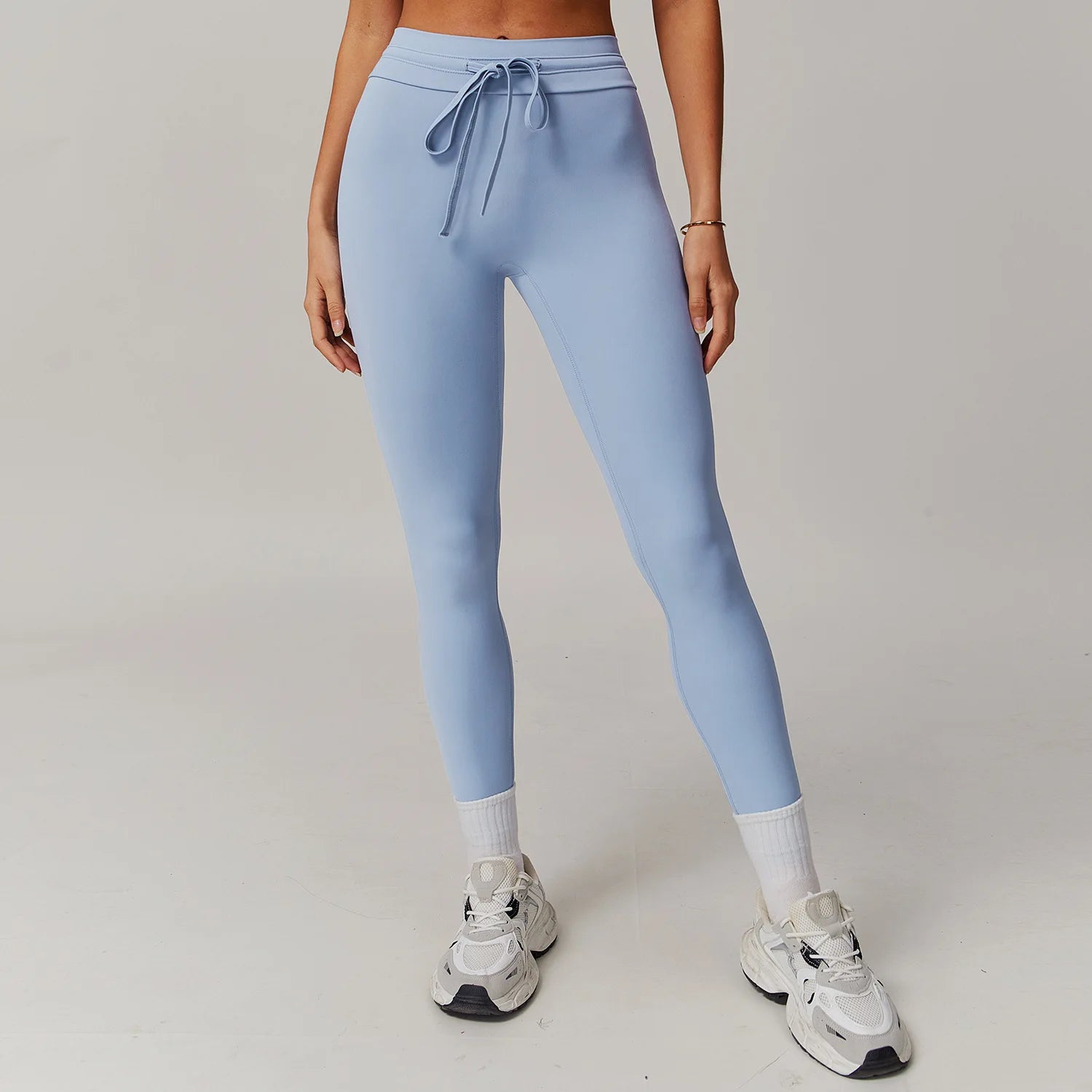 Legging Cintura Alta com Tiras – Fit Diamond
