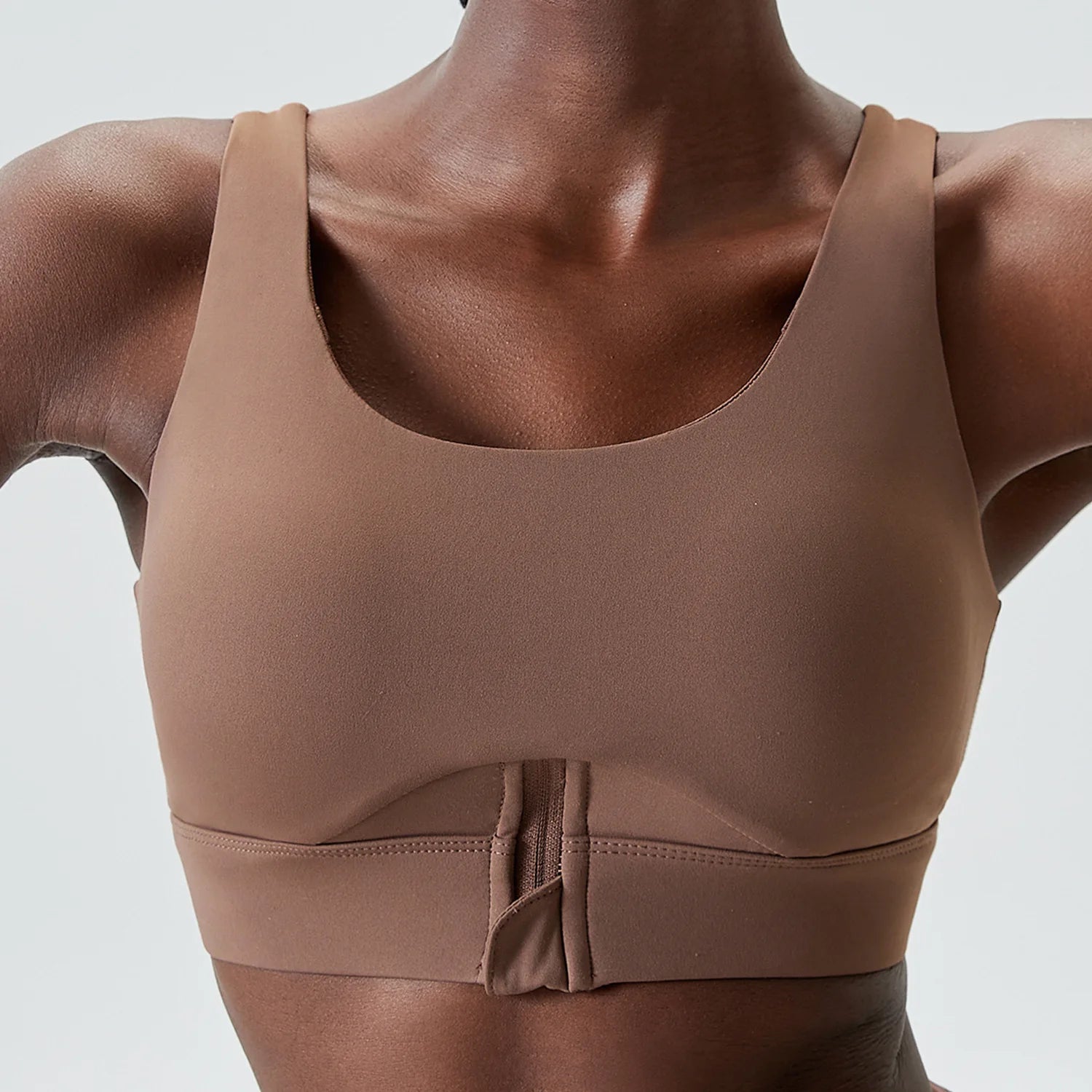 Top Fit Diamond High Impact Zipper Bra