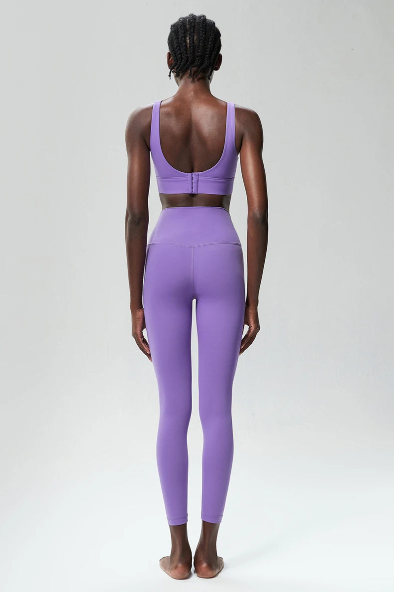 Conjunto Fitness Feminino 2 Peças Fit Diamond – Buttery Soft Slim Fit Respirável