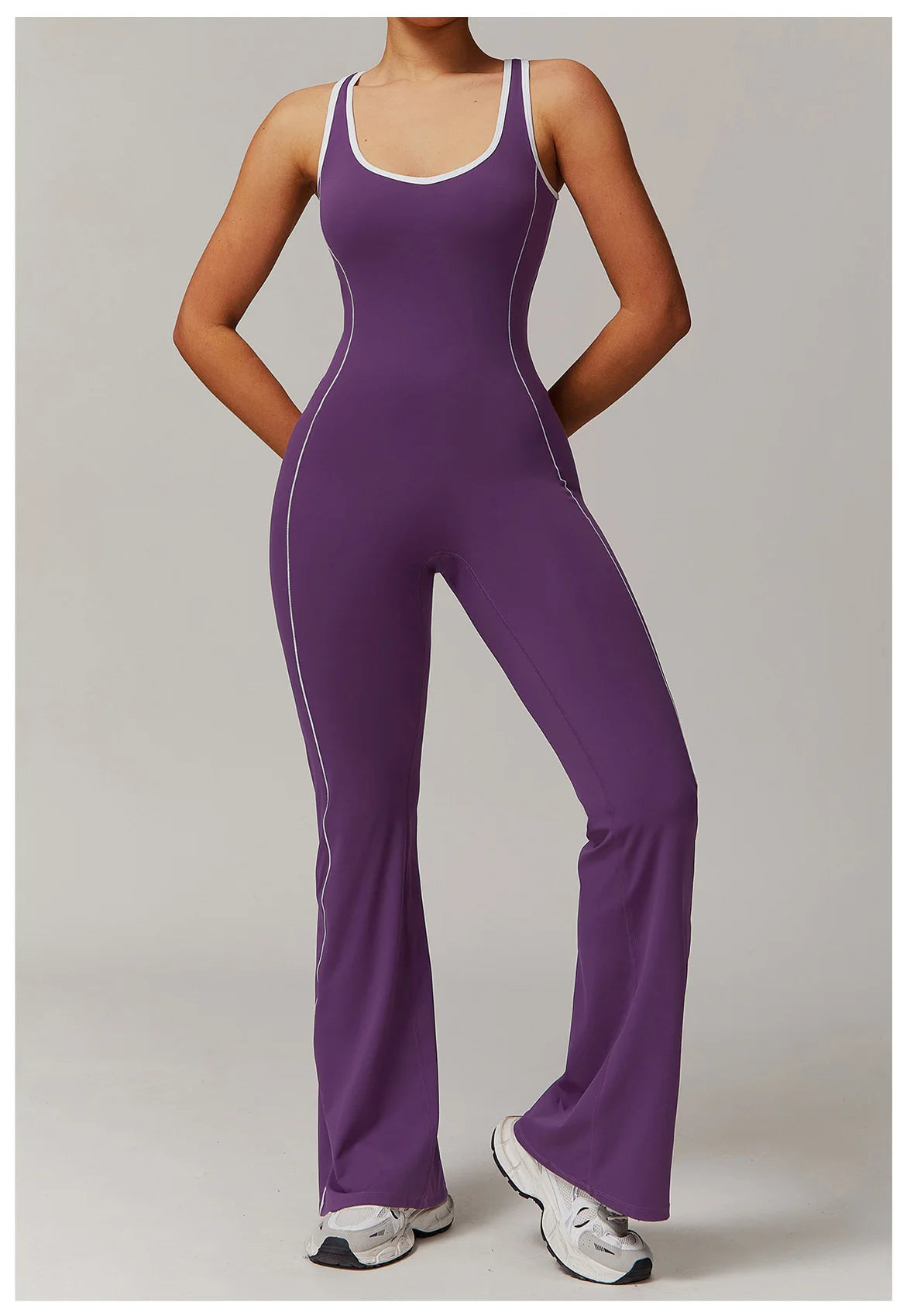 Macacão Fitness Feminino Sem Manga – Push Up One Piece | Fit Diamond