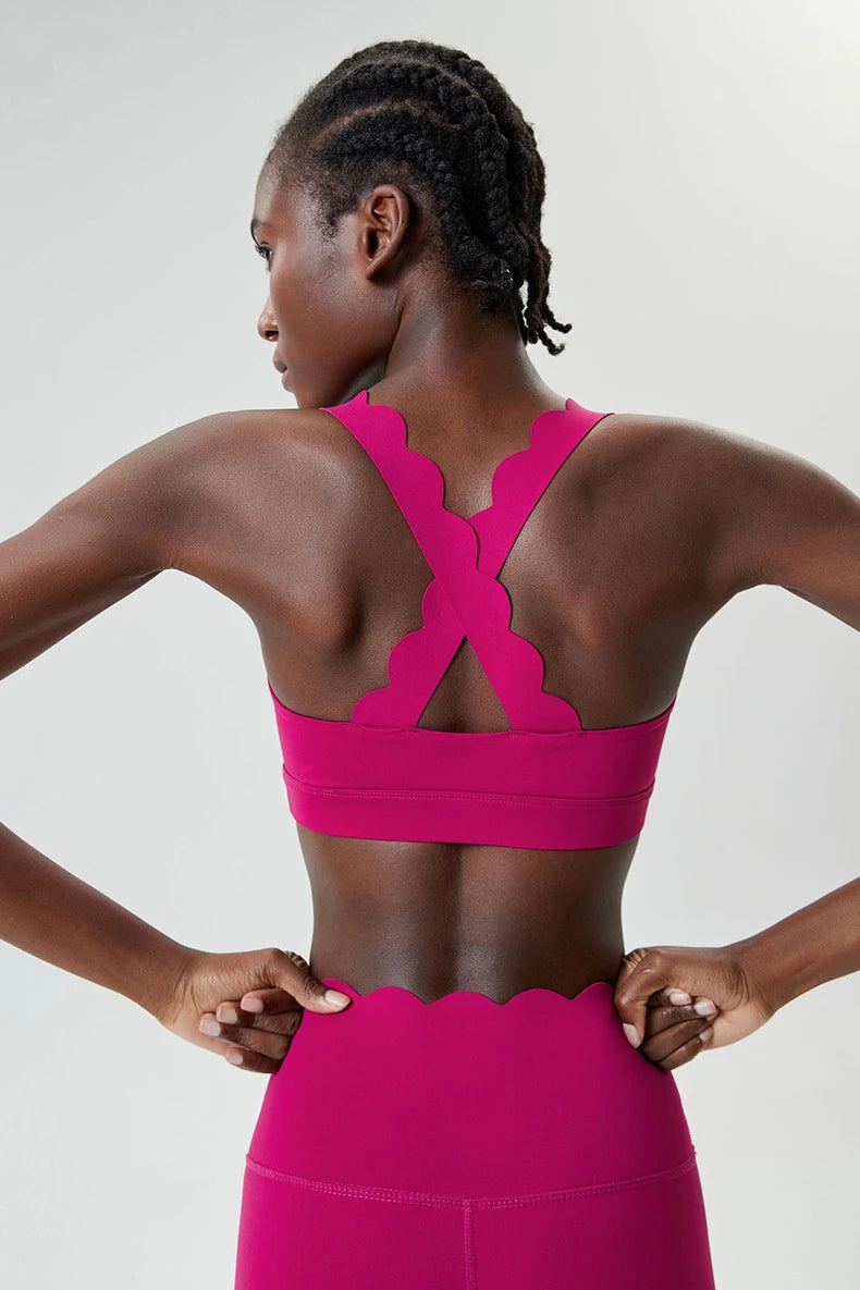Top Esportivo Feminino Fit Diamond – Buttery Soft Decote Quadrado Sexy Back