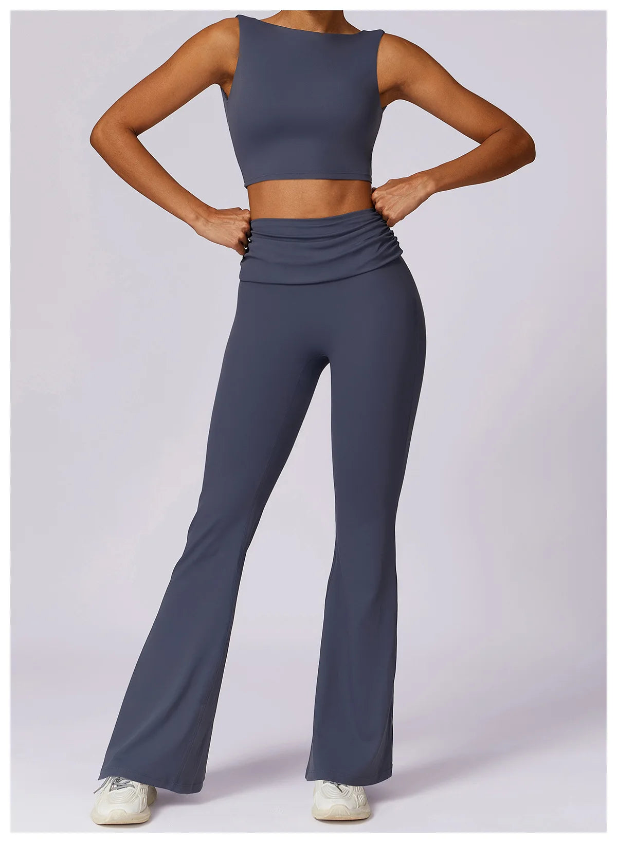 Top Esportivo Modelo Crop Top | Yoga & Academia