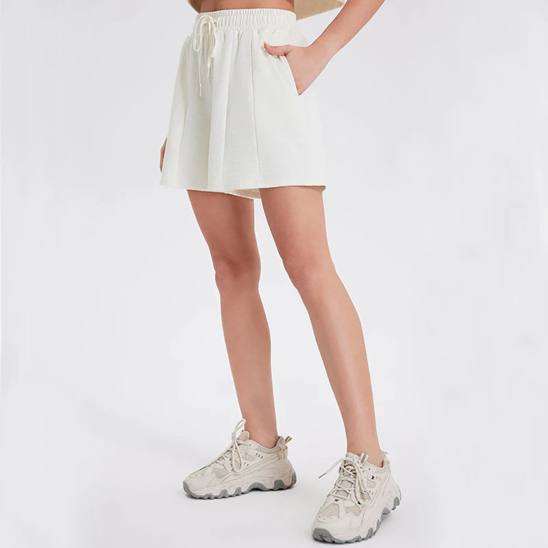 Conjunto Fitness Feminino 2 Peças Fit Diamond – Summer Shorts + Cropped Slim Fit