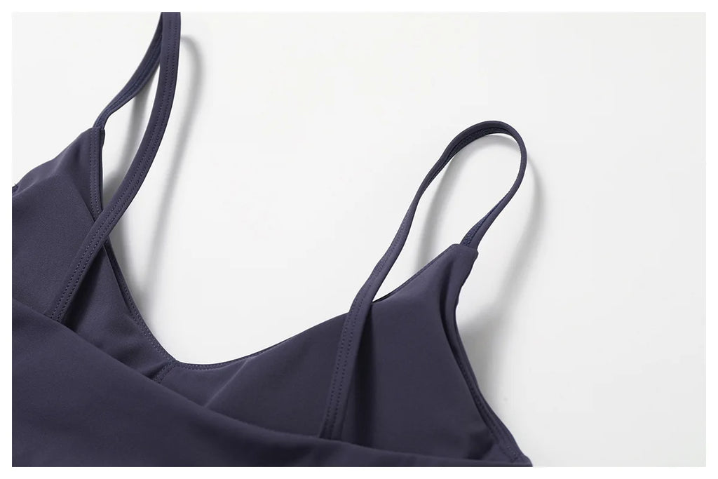 Top Esportivo Feminino Fit Diamond | Backless Shockproof | Yoga & Academia