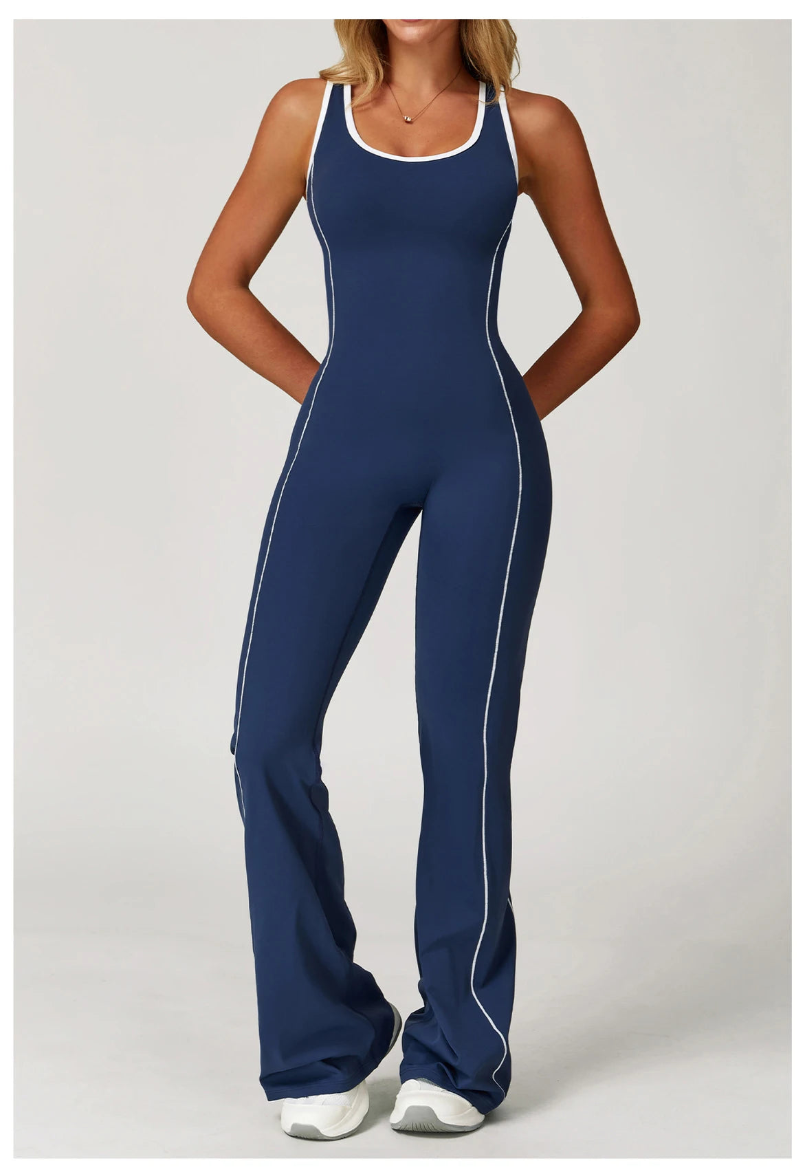 Macacão Fitness Feminino Curto com Zíper – One Piece Sem Manga | Fit Diamond