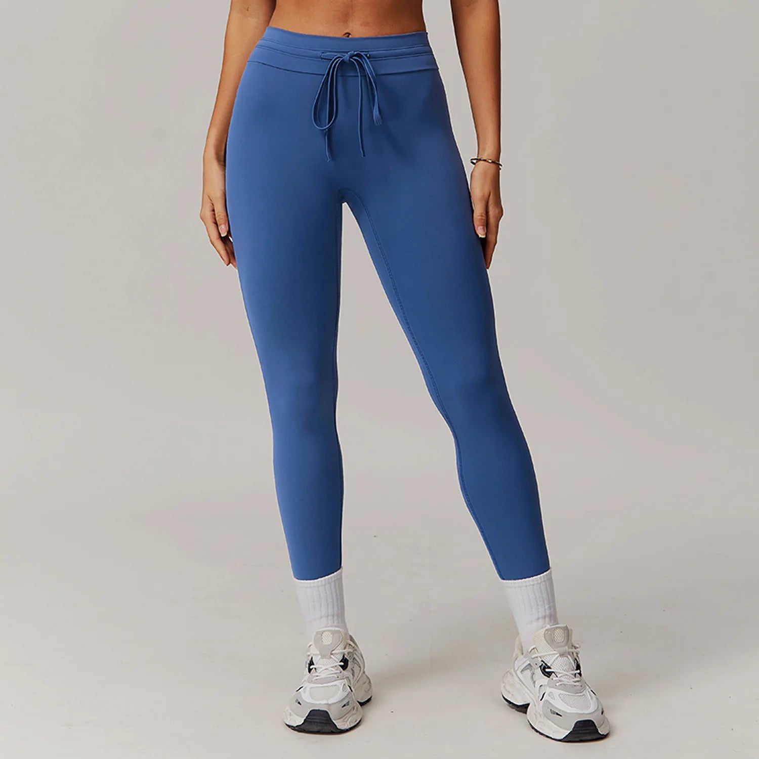 Legging Cintura Alta com Tiras – Fit Diamond