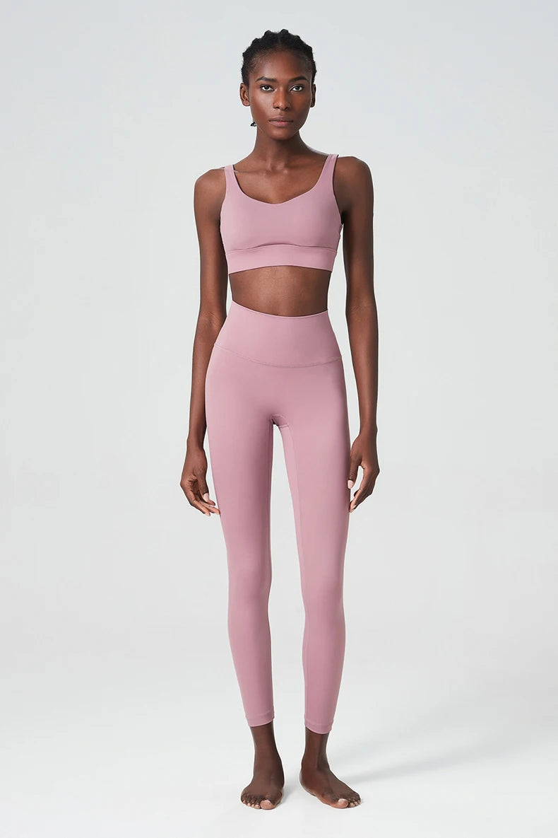 Conjunto Fitness Feminino 2 Peças Fit Diamond – Buttery Soft Slim Fit Respirável
