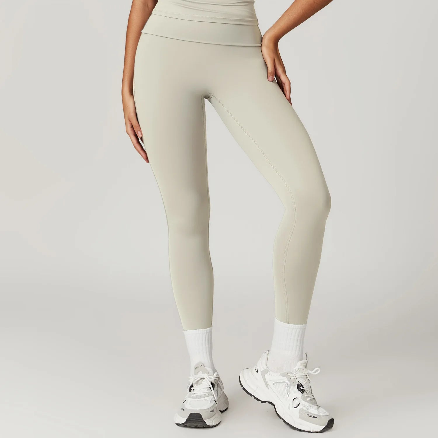 Legging Cintura Alta Slim – Push Up, Secagem Rápida e Alta Elasticidade para Academia e Yoga