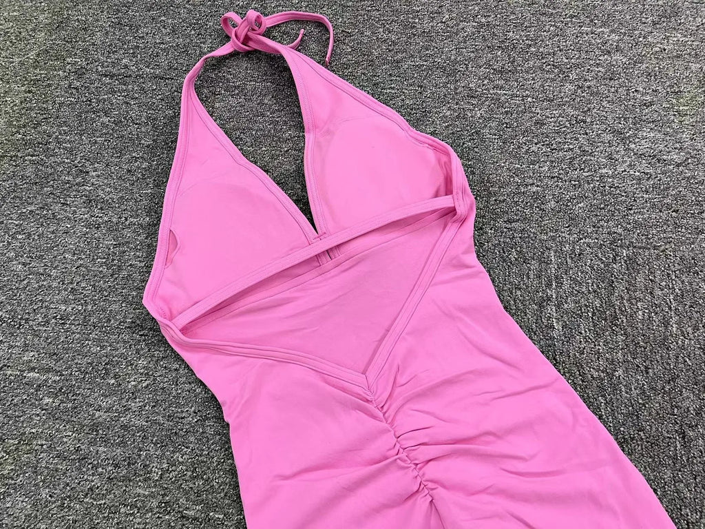 Macacão Fitness Feminino Sem Manga – Push Up One Piece | Fit Diamond