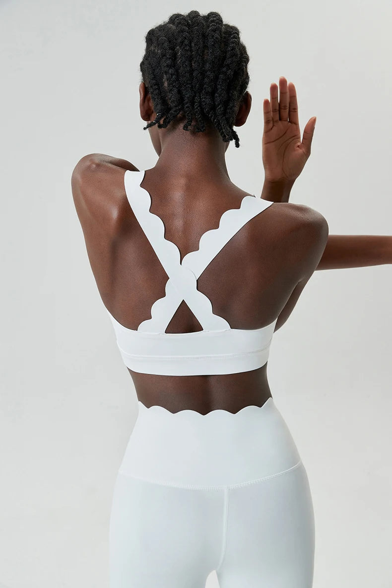 Top Esportivo Feminino Fit Diamond – Buttery Soft Decote Quadrado Sexy Back