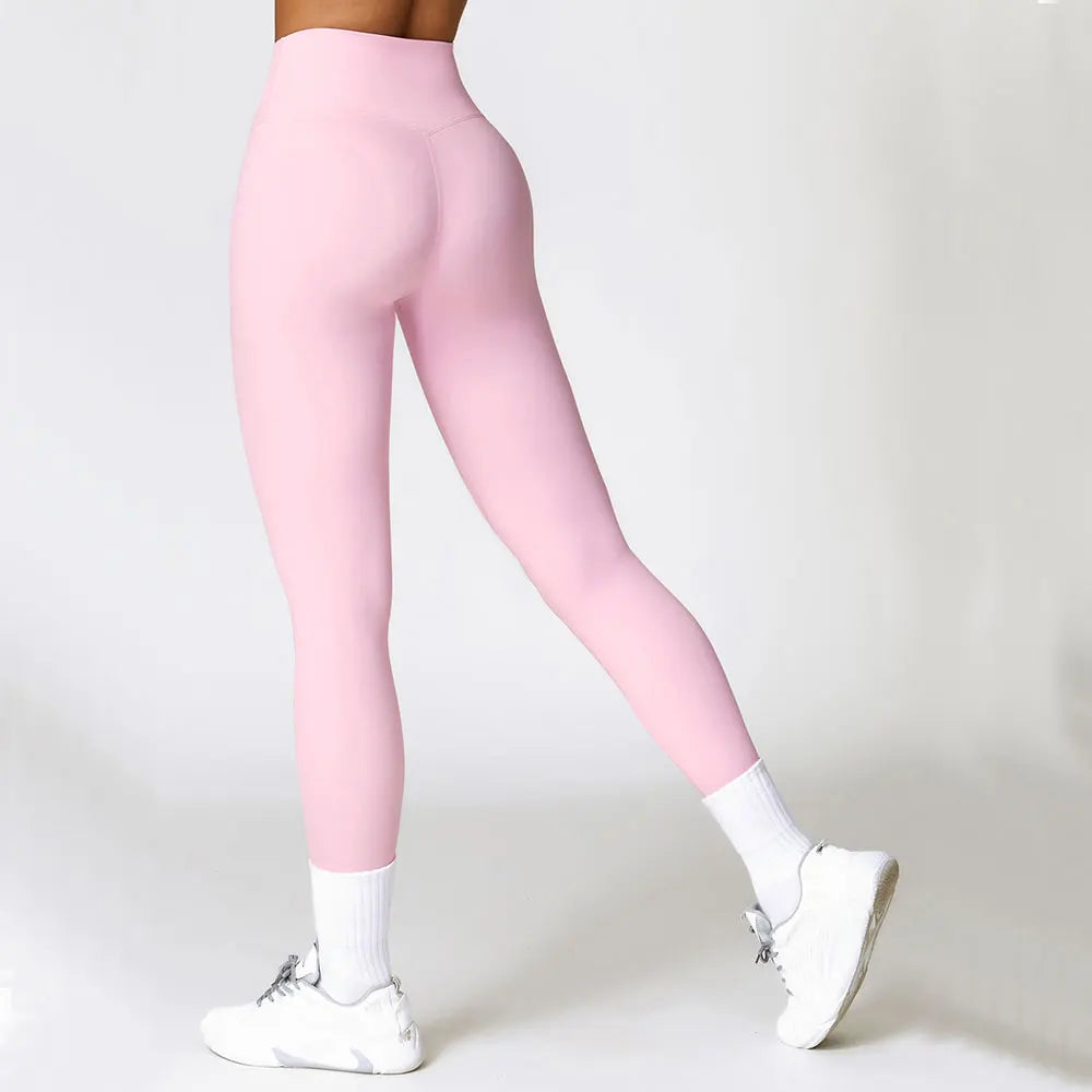 Legging Fitness Cintura Alta – Push Up, Alta Compressão, Ideal para Yoga, Corrida e Academia